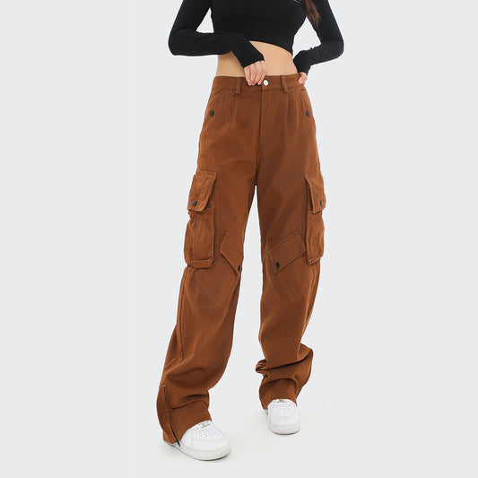 Pantalón Overol Ancho Estilo Otoño para Hombre