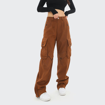 Pantalón Overol Ancho Estilo Otoño para Hombre