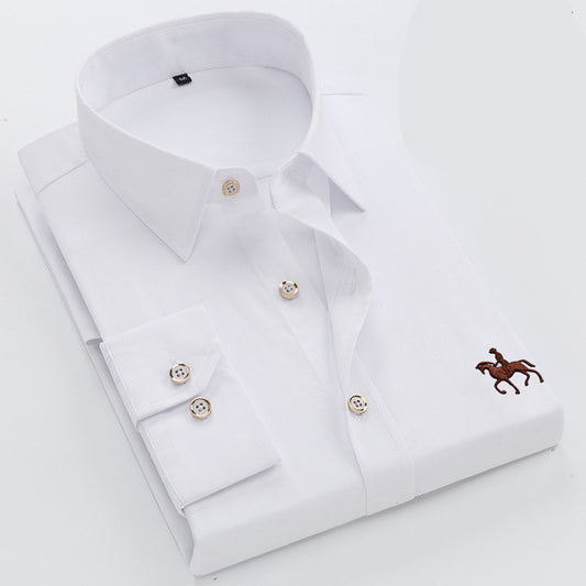 Camisa Casual de Manga Larga para Hombre