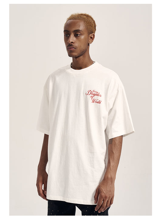 Camiseta Oversize Suelta Hip-hop Street Estampado Spoof - Image 12