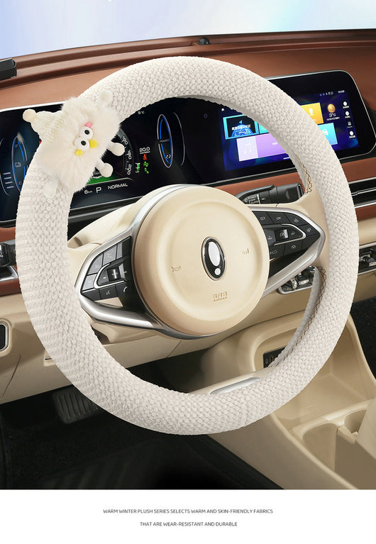 Funda Térmica de Peluche para Volante - Diseño Infantil Cartoon - Image 26
