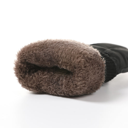 Guantes de Ciclismo Acolchados Térmicos con Forro Polar Impermeables - Image 3