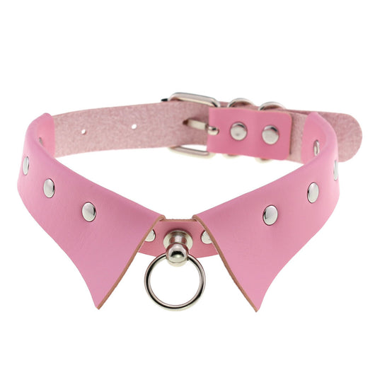 Collar Punk de Cuero Personalizado - Diseño Minimalista y Moderno - Image 39