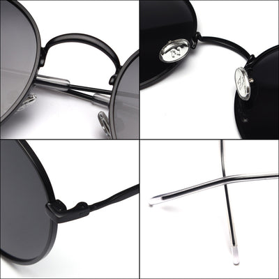 Gafas de Sol Redondas Polarizadas Retro para Mujer - Image 17