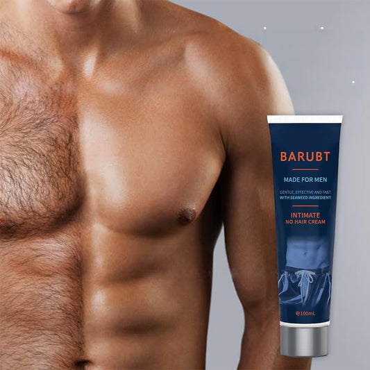 Crema Depiladora para Hombre - Cuerpo Completo, Suave y Sin Irritación