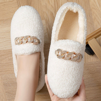 Zapatos de Invierno Cálidos con Punta Redonda - Versátiles para Todo el Día - Image 5