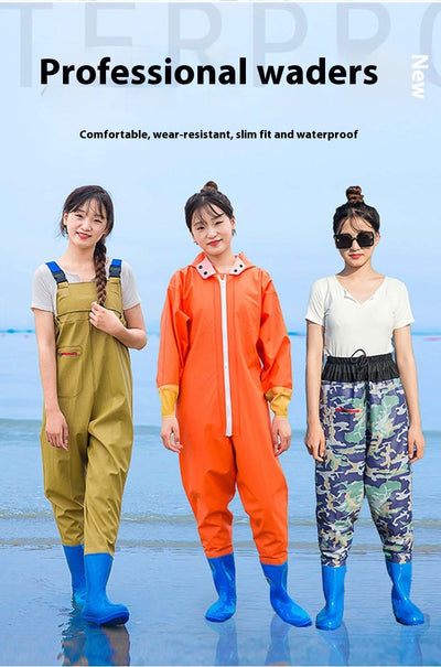 Pantalón Impermeable de Cintura Alta para Mujer - Protección Total - Image 31