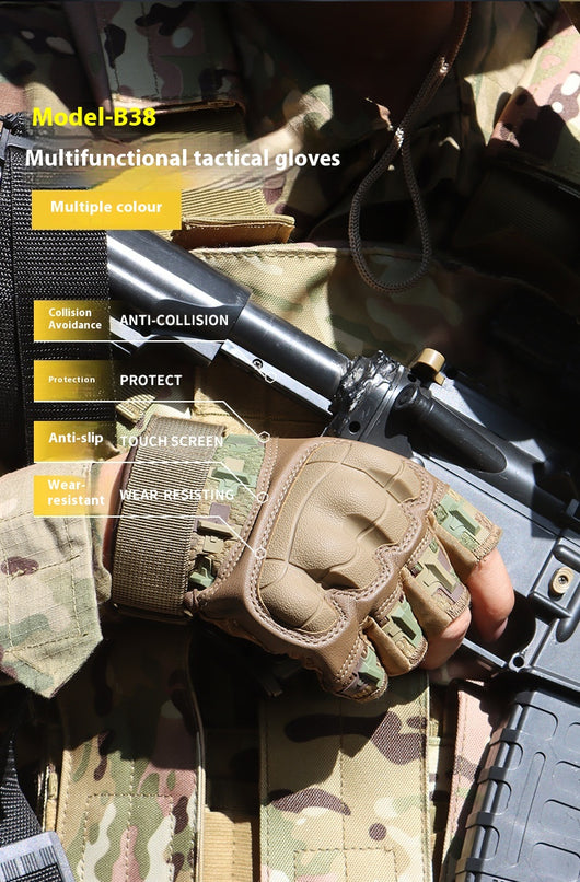 Guantes Tácticos Militares para Deportes Outdoor y Ciclismo - Image 14