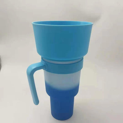 Vaso con Popote y Asa para Snacks - Gadget de Cocina Multifuncional - Image 10