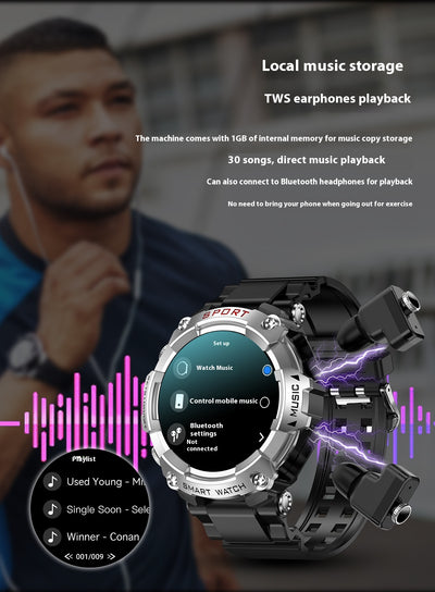 Reloj Inteligente T96 con Reproductor MP3, Auriculares Inalámbricos y Función 3 en 1 - Image 22