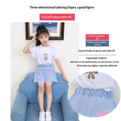 Shorts de Mezclilla para Niñas - Versátiles y Perfectos para Actividades al Aire Libre - Image 22
