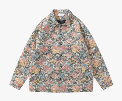 Camisa Suelta Multicolor de Manga Larga para Hombre y Mujer - Image 13