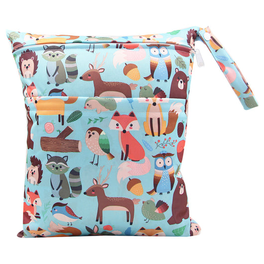 Bolsa de Pañales Impermeable con Doble Cierre 30x36cm - Image 14