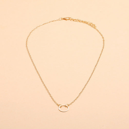 Collar Colgante Círculo Pequeño - Image 7