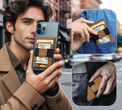 Cartera Magnética 2 en 1 con Soporte para Teléfono - Multifunción Desmontable - Image 21