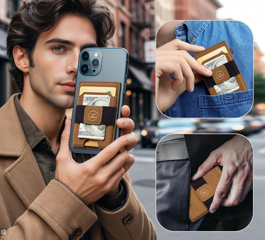 Cartera Magnética 2 en 1 con Soporte para Teléfono - Multifunción Desmontable - Image 21