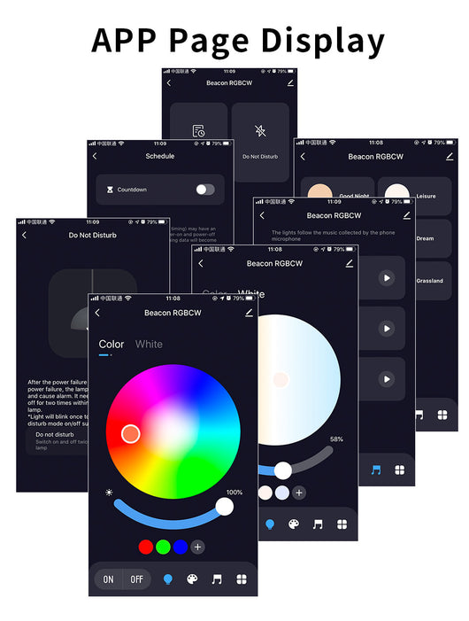 Foco Inteligente Bluetooth con Parlante, Control por Voz y Luz RGB Regulable - Image 10
