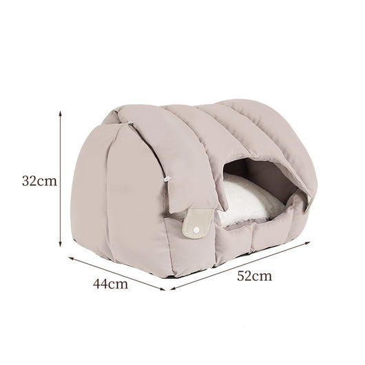 Cama Arqueada Desmontable para Gatos y Perros - Nido Cálido y Envolvente - Image 3