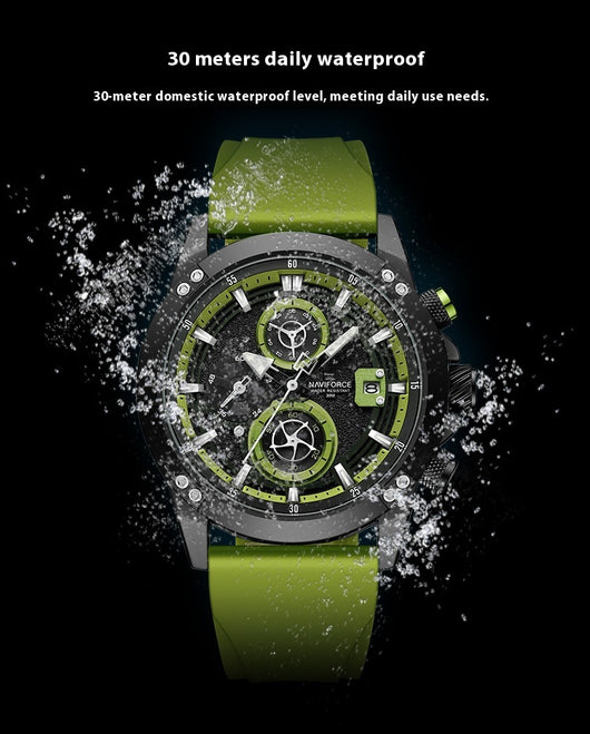 Reloj Deportivo con Banda de Silicona Multicolor - Image 10