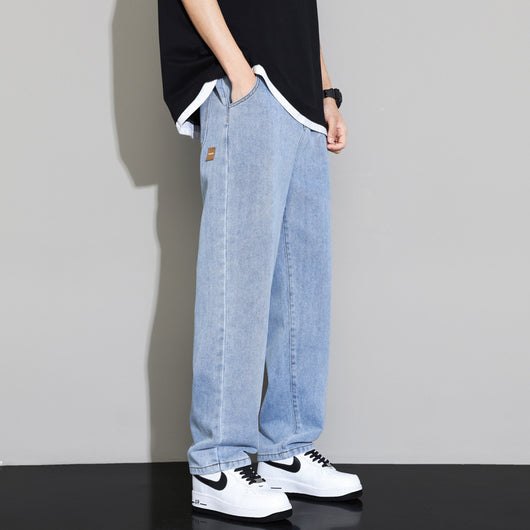 Pantalones Rectos Holgados para Hombre - Image 8