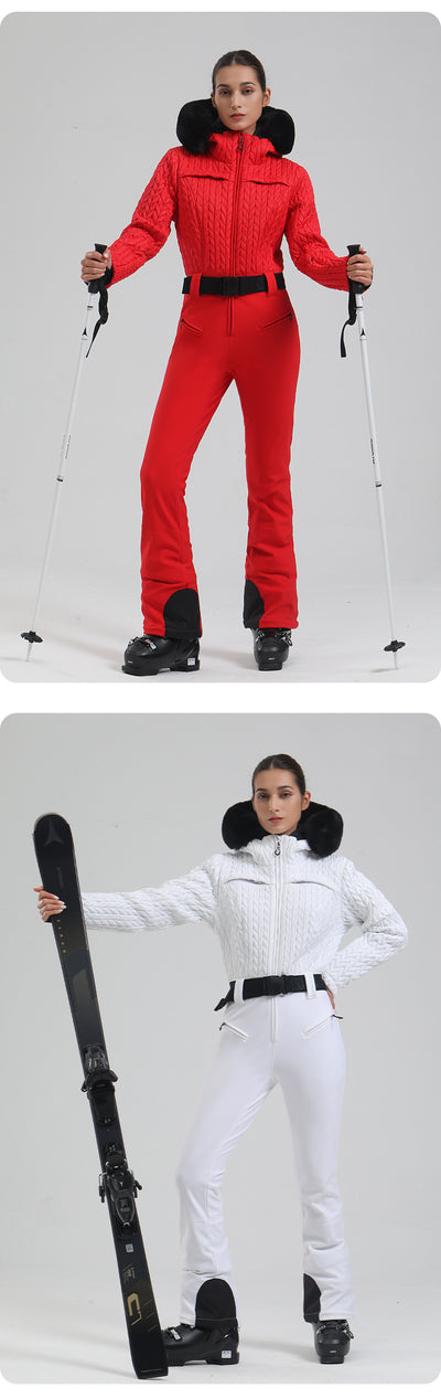 Traje de Esquí Térmico Impermeable para Mujer - Protección Total en Montaña - Image 24
