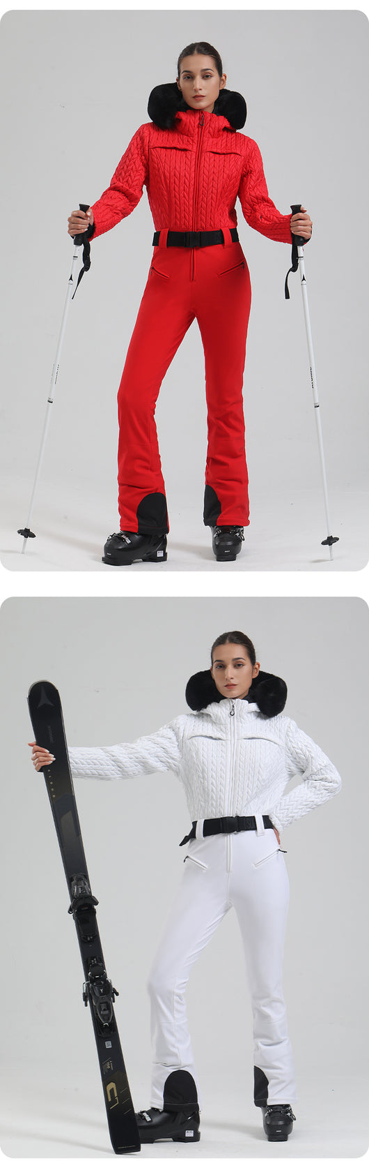 Traje de Esquí Térmico Impermeable para Mujer - Protección Total en Montaña - Image 24