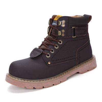 Botas de Invierno Estilo Británico con Forro Cálido - Diseño Coreano Trendy - Image 3