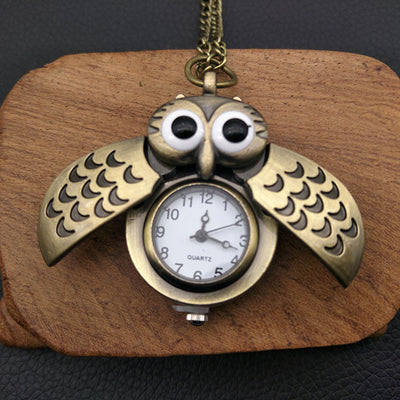 Reloj de Bolsillo Búho Vintage - Image 9