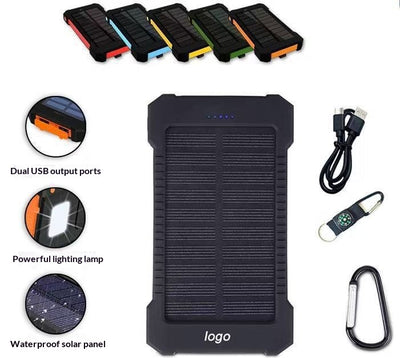 Batería Solar Portátil 20000mAh con Linterna LED y Protección Waterproof - Image 7