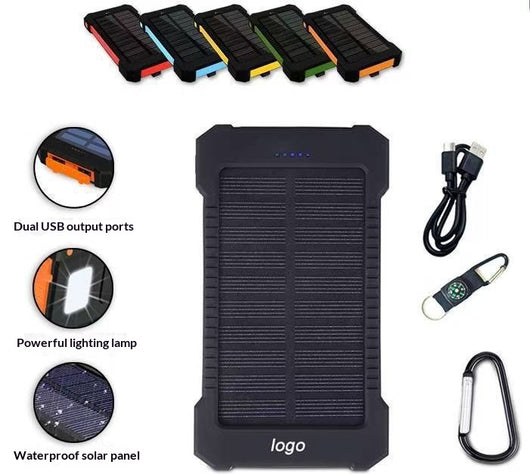 Batería Solar Portátil 20000mAh con Linterna LED y Protección Waterproof - Image 7