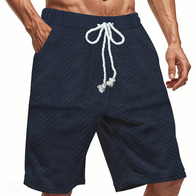 Shorts de Punto Jacquard Holgados para Hombre - Image 22