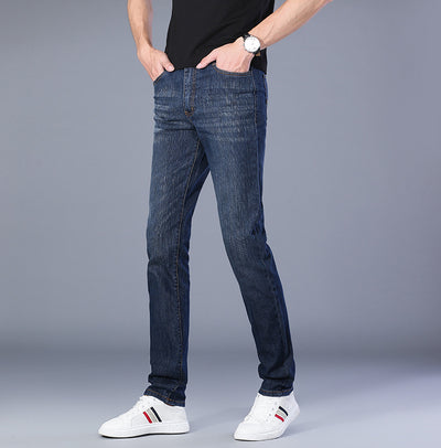 Pantalones Jeans Slim Business Rectos con Micro Elasticidad - Image 3