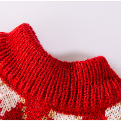 Suéter Térmico para Perros y Gatos con Diseño de Diamantes Bordados y Mangas Cortas - Image 14