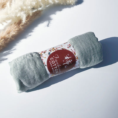 Pañuelo de Algodón y Lino Arrugado Monocromático - Image 85