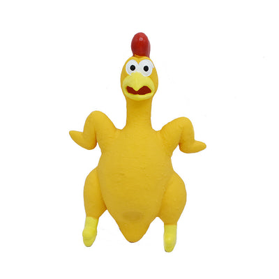 Juguete Interactivo Pollo Chirriante Resistente a Mordidas para Perros - Image 6