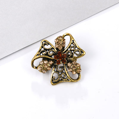 Broche de Aleación con Cristales de Fantasía Pequeño - Image 19