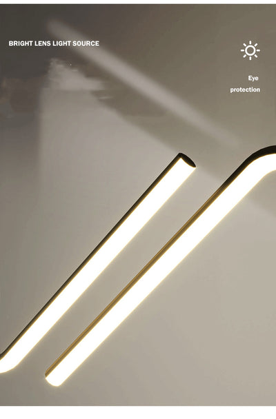 Lámpara de Techo Minimalista Moderna con Diseño Geométrico Irregular - Image 8