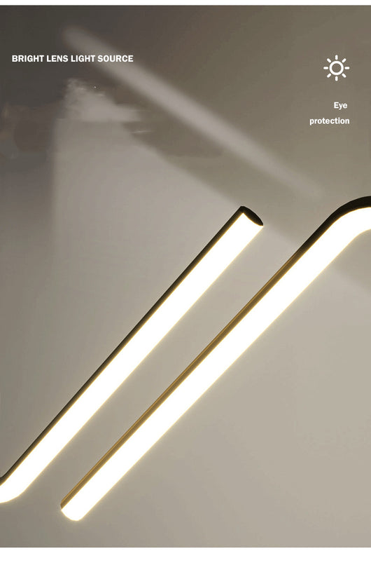 Lámpara de Techo Minimalista Moderna con Diseño Geométrico Irregular - Image 8