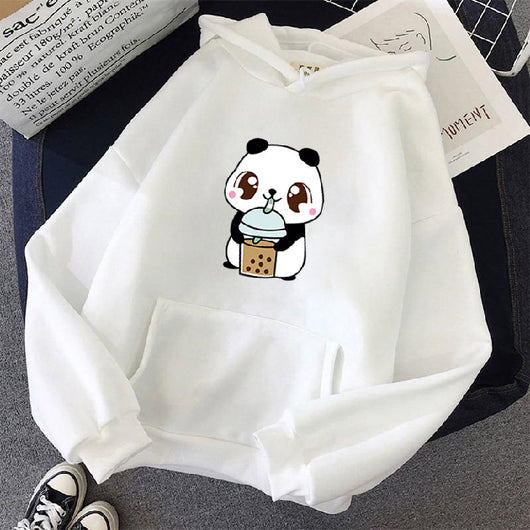 Sudadera Holgada Coreana con Capucha Lazy Style - Image 11