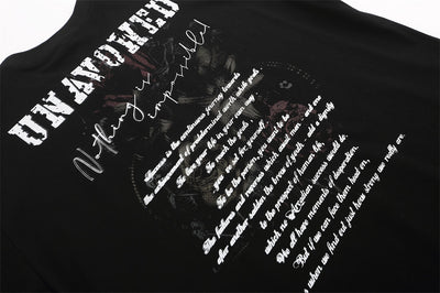 Camiseta Manga Corta con Letras Inglesas para Hombre - Image 19