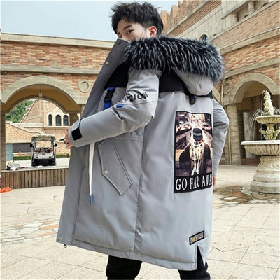 Chaqueta Acolchada de Largo Medio para Hombre - Image 10