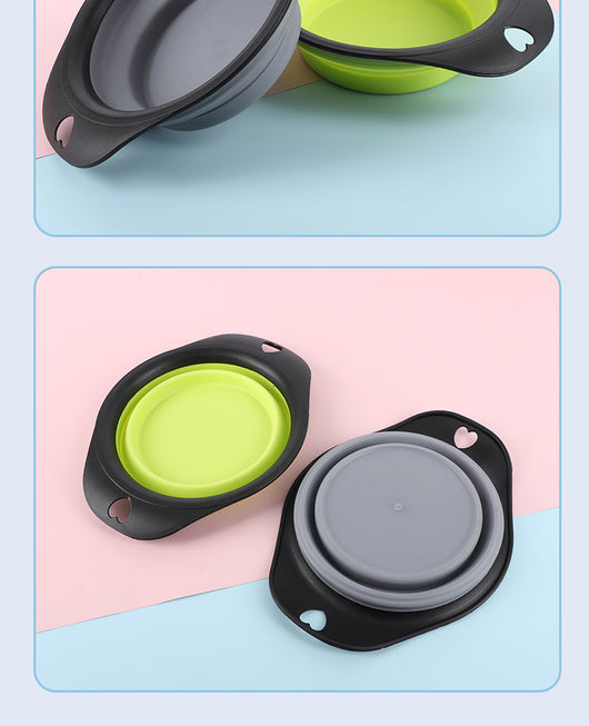 Comedero Plegable de Silicona para Mascotas - Portátil y Resistente - Image 10
