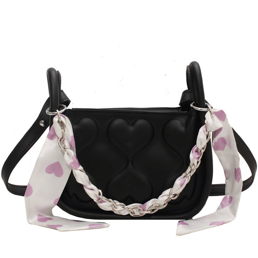 Bolsa de Hombro Diagonal Cuadrada Pequeña - Image 13