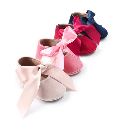 Zapatos Princesa para Bebé - Calzado Suave con Moño para Primavera y Otoño - Image 10