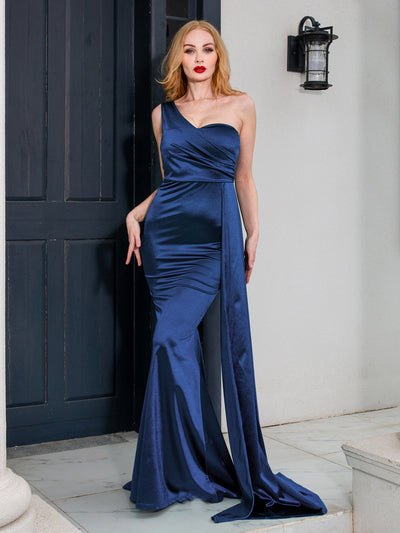 Vestido de Fiesta Asimétrico con Hombro Descubierto - Image 14