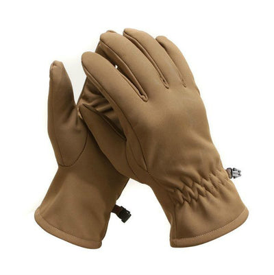 Guantes Tácticos de Cuero de Tiburón Camuflaje Resistentes al Viento - Image 5