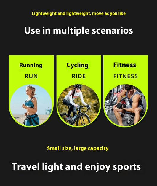 Bolsa Deportiva Impermeable de Gran Capacidad para Cintura - Ideal para Correr y Entrenamientos - Image 15