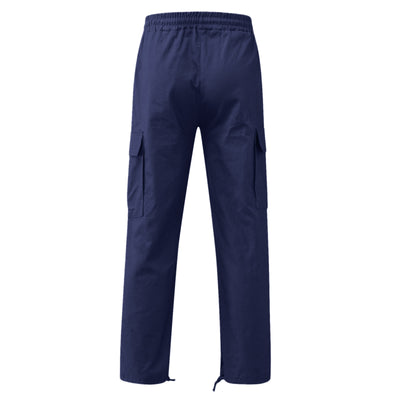 Pantalones Casuales con Múltiples Bolsillos y Cordón Ajustable - Image 41