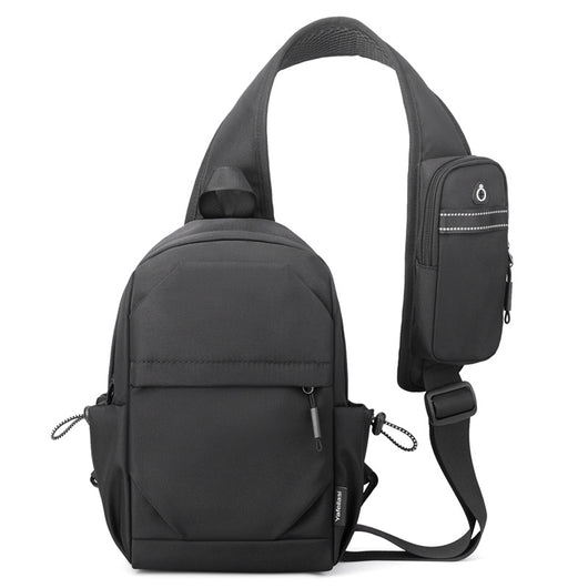 Mochila Pecho Oxford para Hombre - Bolsa Cruzada Funcional - Image 35