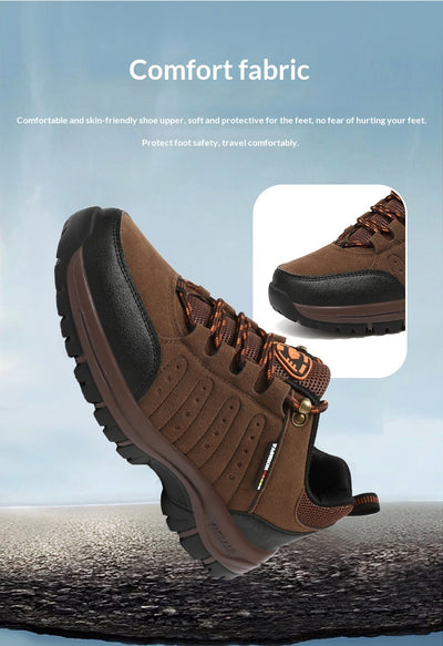 Botas de Senderismo Cuero Otoño Invierno Ligeras Hombre y Mujer - Image 13